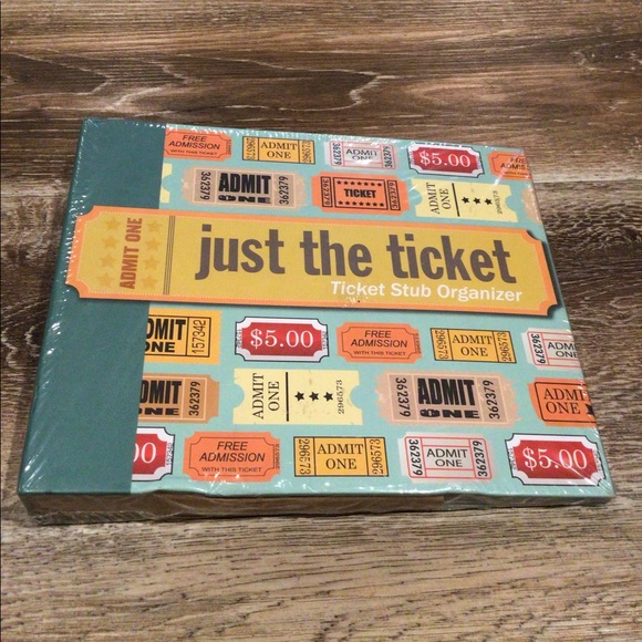 PeterPauper Press Storage & Organization Ticket Stub Organizer